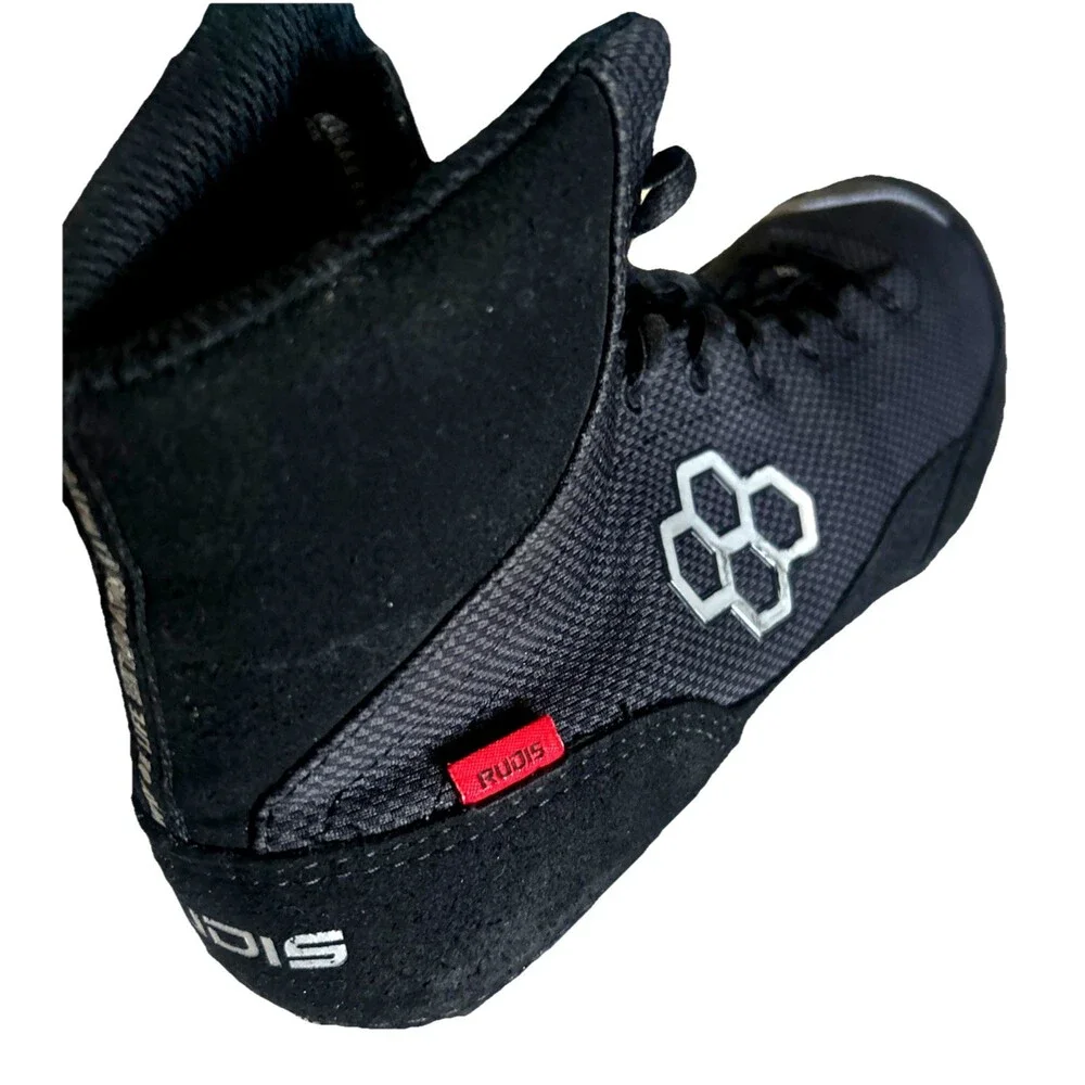 Rudis Colt 2.0 Wrestling Shoes Mens Size 11.5 Black Boxing MMA Combat CLT-0017